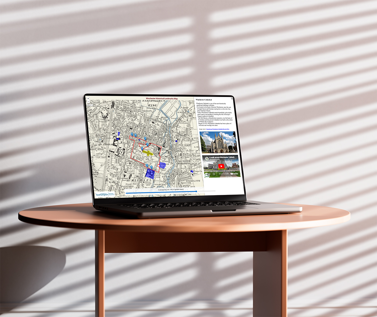 Winchester Map