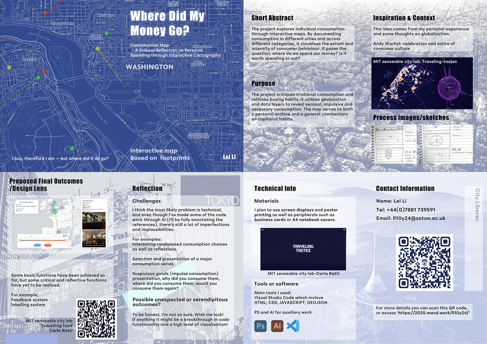Where Did My Money Go — Project Zine